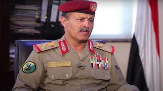 وزير الدفاع في حكومة صنعاء، اللواء الركن محمد العاطفي