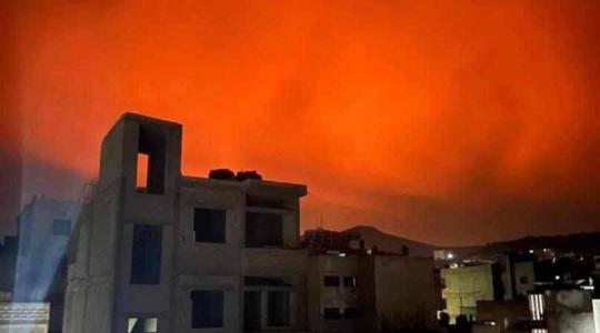 عدوان إسرائيلي على شمال سوريا