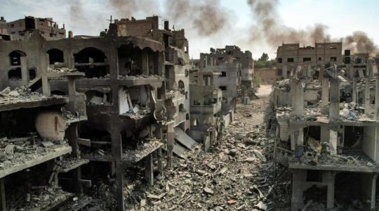دمار في المباني إثر حرب الاحتلال المتواصلة على قطاع غزة (أرشيفية)