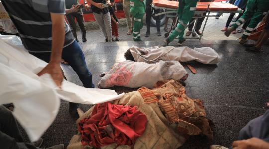 شهداء بمجزرة إسرائيلي في غزة