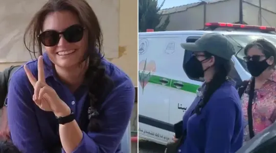 المتضامنة الامريكية نور إزغي أيغي