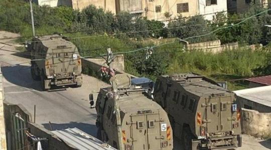 آليات عسكرية إسرائيلية تقتحم مدن فلسطينية