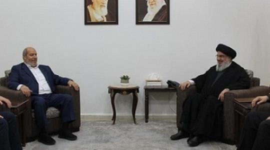 حسن نصر الله وخليل الحية