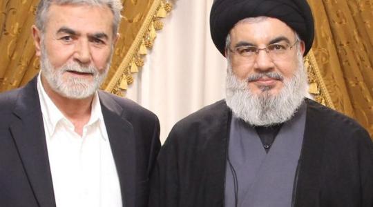 القائد النخالة والسيد حسن نصر الله