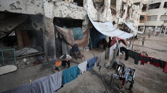 حياة النازحين مع اقتراب الحرب من عامها الأول (80).JPG