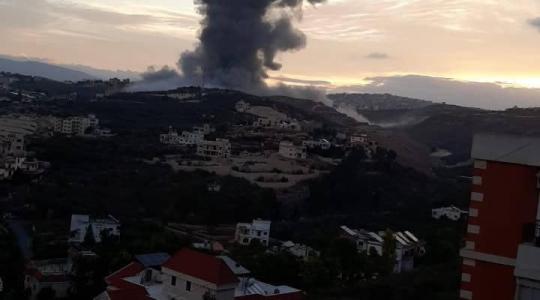 صور من غارات الاحتلال على جنوب لبنان