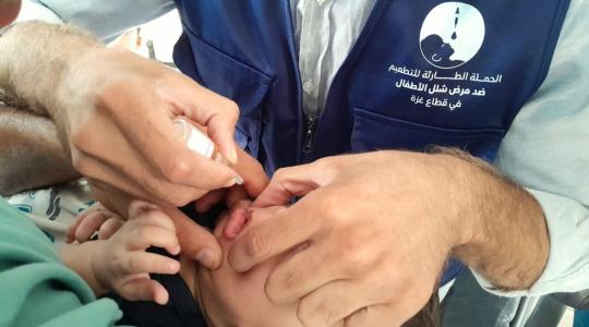 حملة تطعيم شلل الاطفال