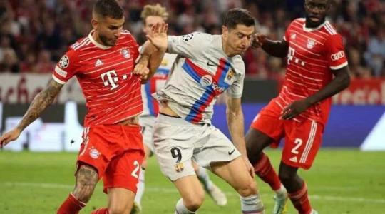 موعد مباراة برشلونة وبايرن ميونخ في دوري أبطال أوروبا