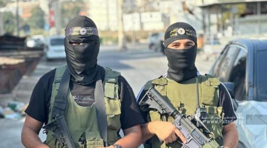مجاهدين من كتيبة طولكرم