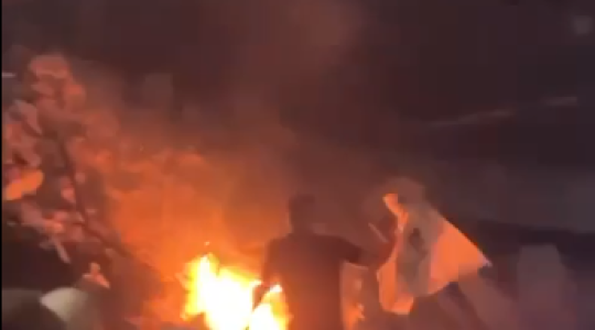 قصف مقهى في مخيم طولكرم