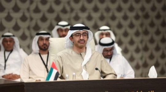 وزير خارجية الامارات