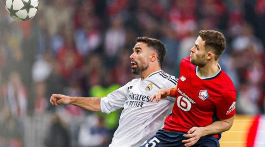 ريال مدريد يخسر أمام ليل