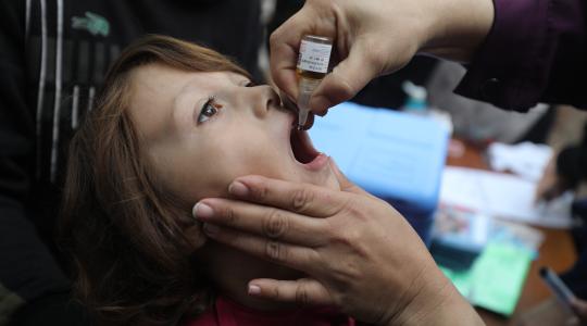 المرلحة الثانية من تطعيم ضد شلل الأطفال في غزة (11).JPG