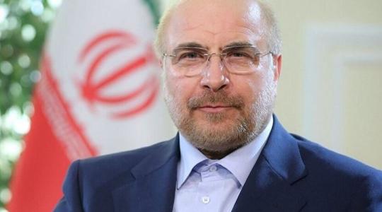 رئيس مجلس الشورى الإيراني محمد باقر قاليباف