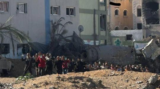جانب من الدمار وتهجير السكان الذي يمارسه الاحتلال بحق شمال غزة