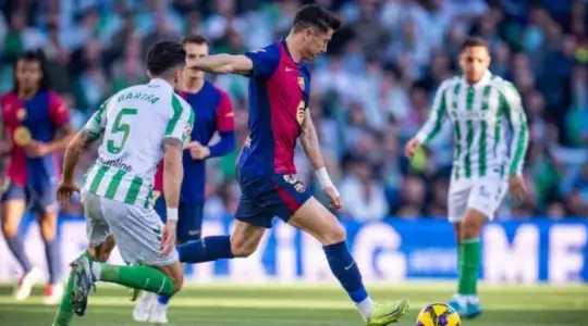 برشلونة وريال بيتيس في الليغا