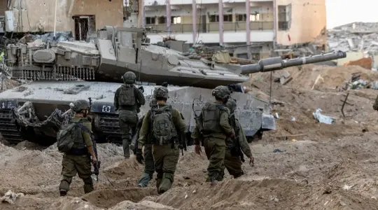 جنود ودبابة "إسرائيلية" في جباليا