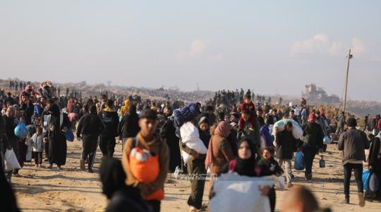 عودة النازحين إلى شمال غزة3