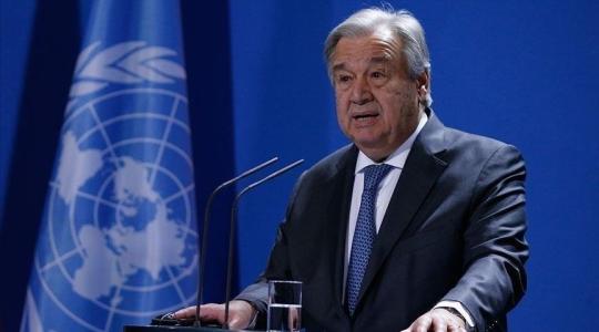 الأمين العام للأمم المتحدة أنطونيو غوتيريش
