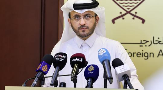 ماجد الأنصاري المتحدث باسم الخارجية القطرية