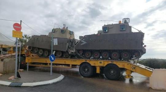 الاحتلال ينشر مدرعات بالضفة لهذا السبب!