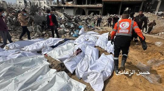 من انتشال جثامين 40 شهيداً في بيت لاهيا