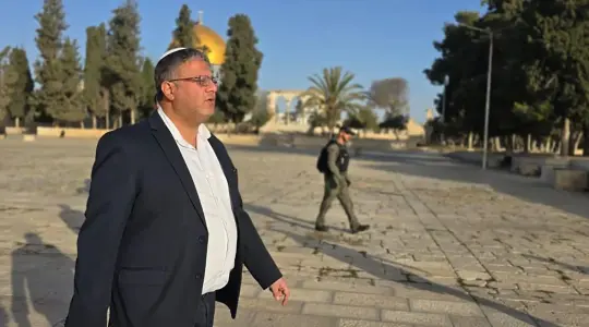 اقتحام بن غفير للمسجد الاقصى