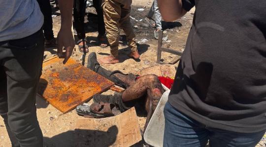 مجزرة إسرائيلية في غزة