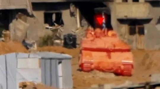 تفجير الية بخانيونس