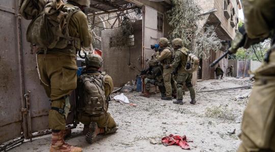 انتشار جنود لجيش الاحتلال في بلدة بيت حانون