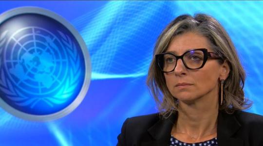 مقررة الأمم المتحدة المعنية بحقوق الإنسان بالأراضي الفلسطينية المحتلة، فرانشيسكا ألبانيز