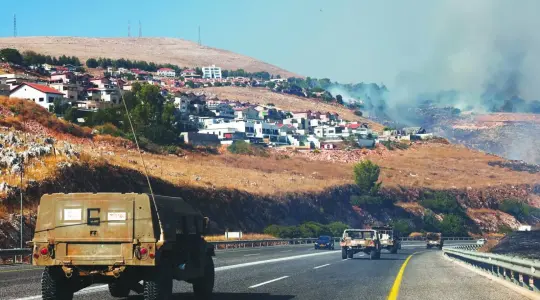 آلية عسكرية إسرائيلية جنوب لبنان