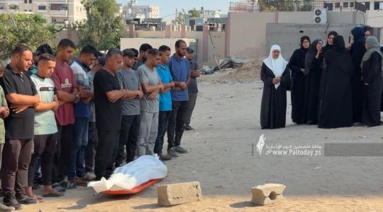 صلاة جنازة بغزة