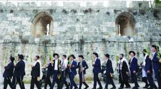 مستوطنون يقتحمون باحات القدس الشريف