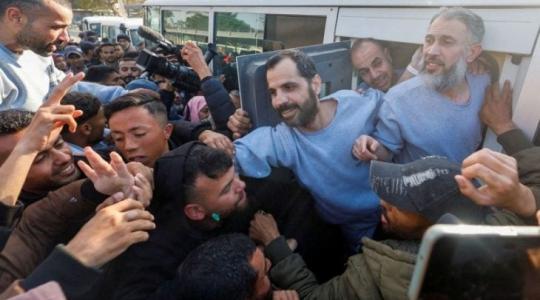 أسرى فلسطينيون محررون