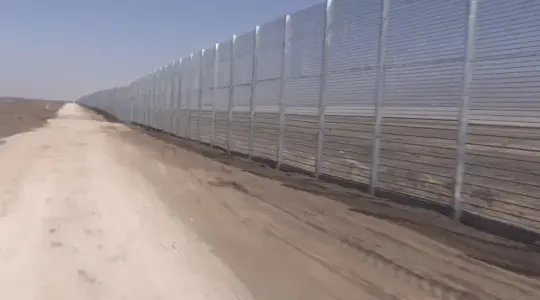 سياج أمني على الحدود الاردنية الفلسطينية