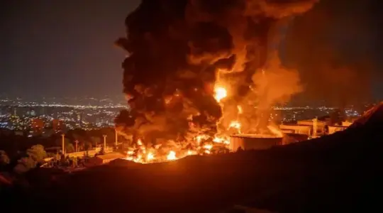 قصف على إيران