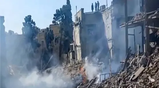 مشاهد من العدوان الأمريكي الإسرائيلي على إيران