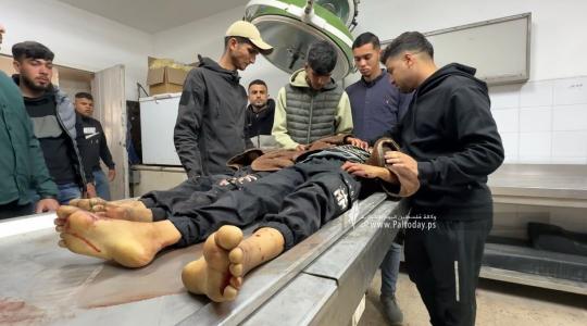 وداع 5 شهداء بينهم ثلاثة أطفال ارتقوا فى قصف صهيونى على مدينة بيت لاهيا (13).jpeg