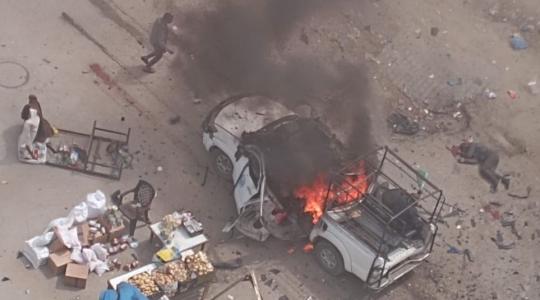 استهداف نقطة شرطة