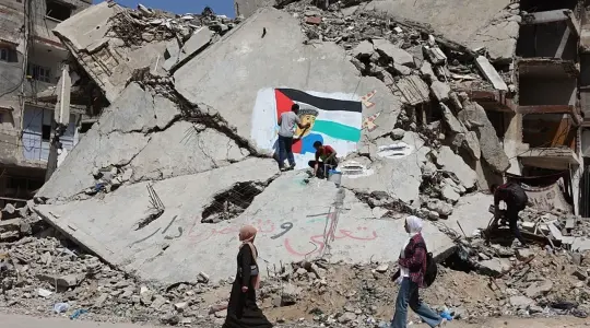 رسم علم فلسطين