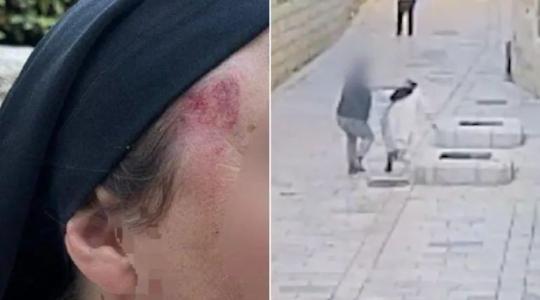 اعتداء مستوطن على راهبة تحمل الجنسية الفرنسية