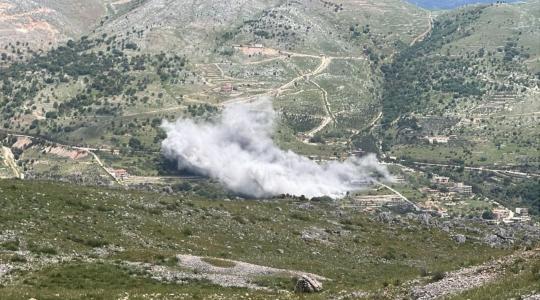 قصف في لبنان