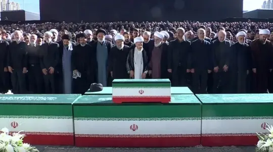 جنازة خامنئي