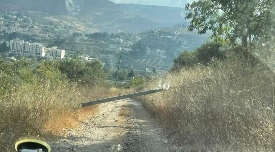 اتلاف عامود كهرباء