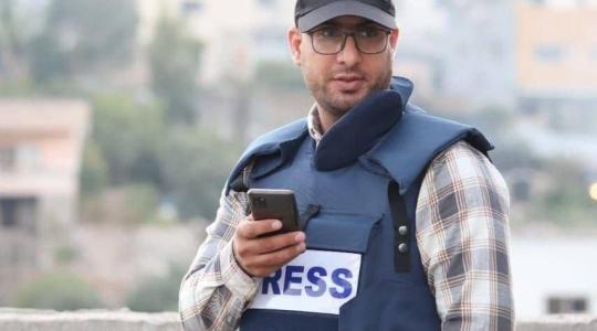 الصحفي مجاهد السعدي من مدينة جنين..jpeg