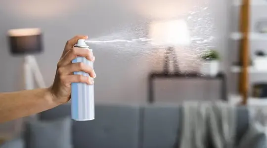 المنتجات المعطرة على الرئتين