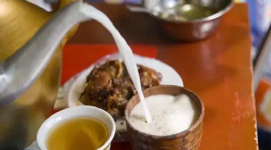 شاي الزبدة