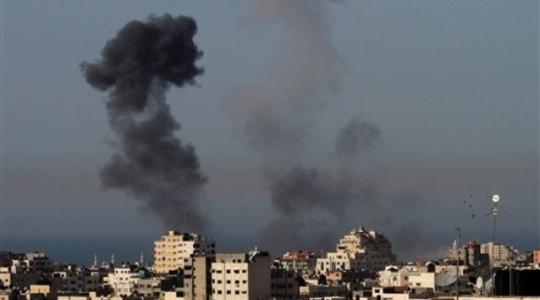 غارة جوية "اسرائيلية" على غزة