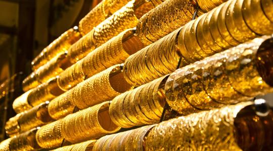 هبوط الذهب في الأسواق